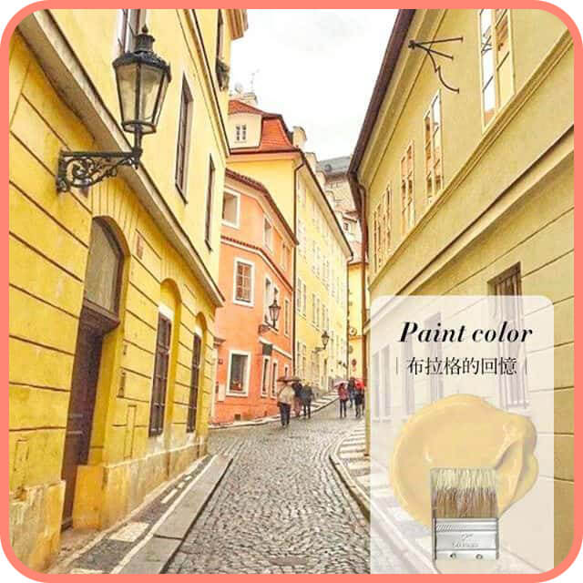 布拉格的回憶 腦海裡淡淡的黃